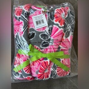 Vera Bradley Pink and Gray Floral Robe
